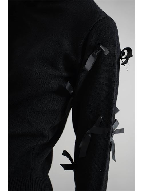Maglia in viscosa GM by Gai Mattiolo | GM3470NERO